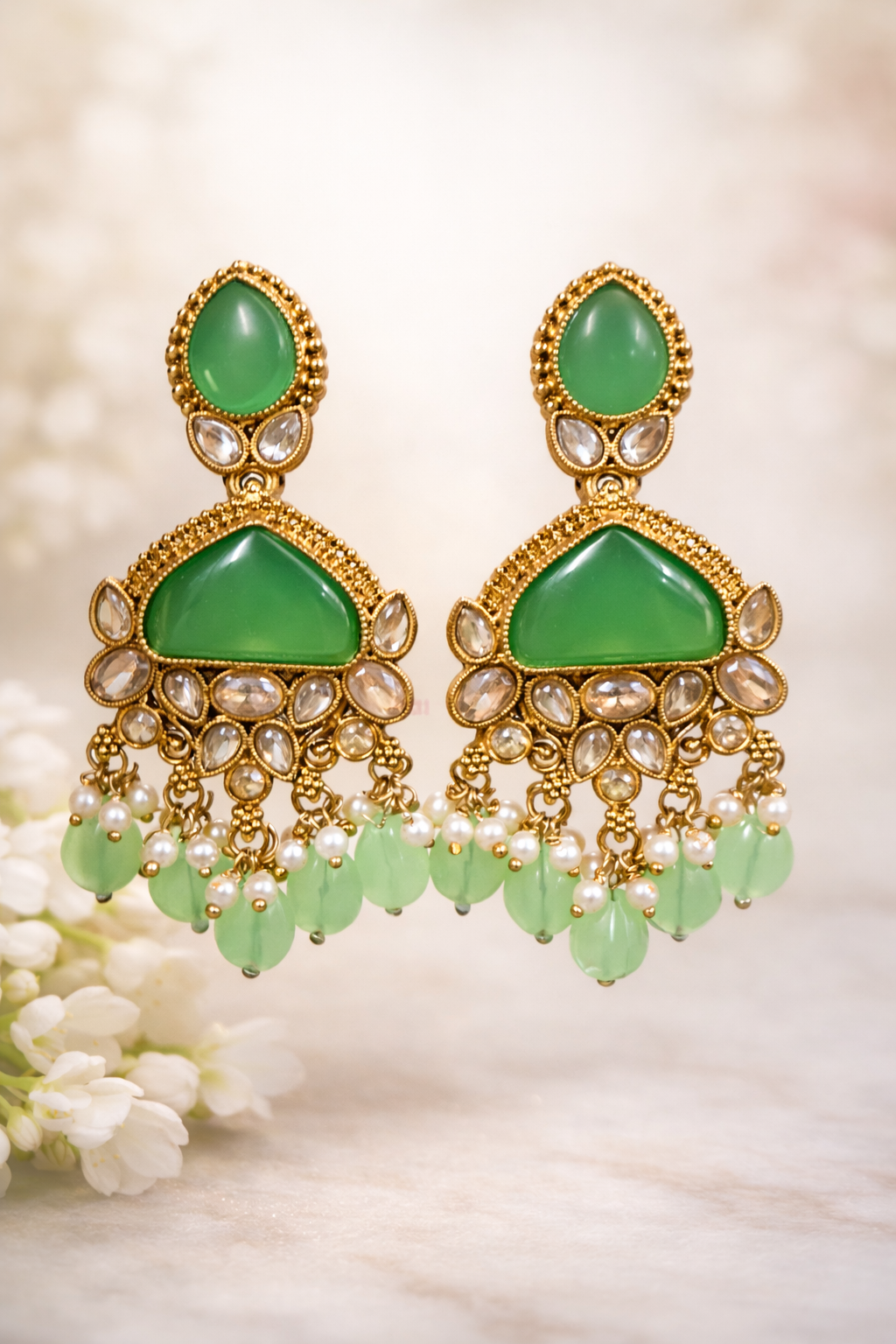 EARRING & TIKKA SET